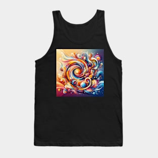 Spiraling Symphony Tank Top